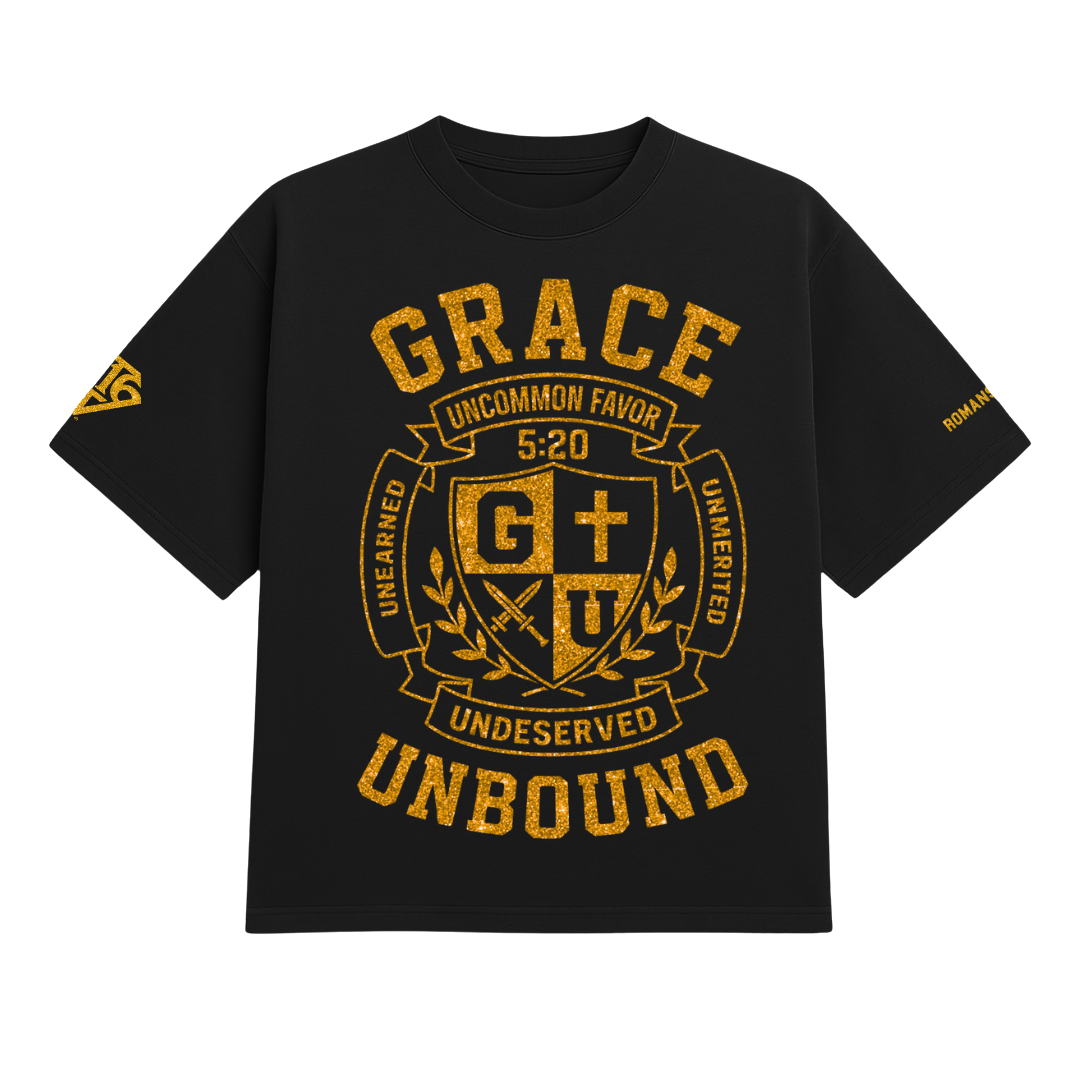 4:16 Grace Unbound Premium Heavy T-Shirt