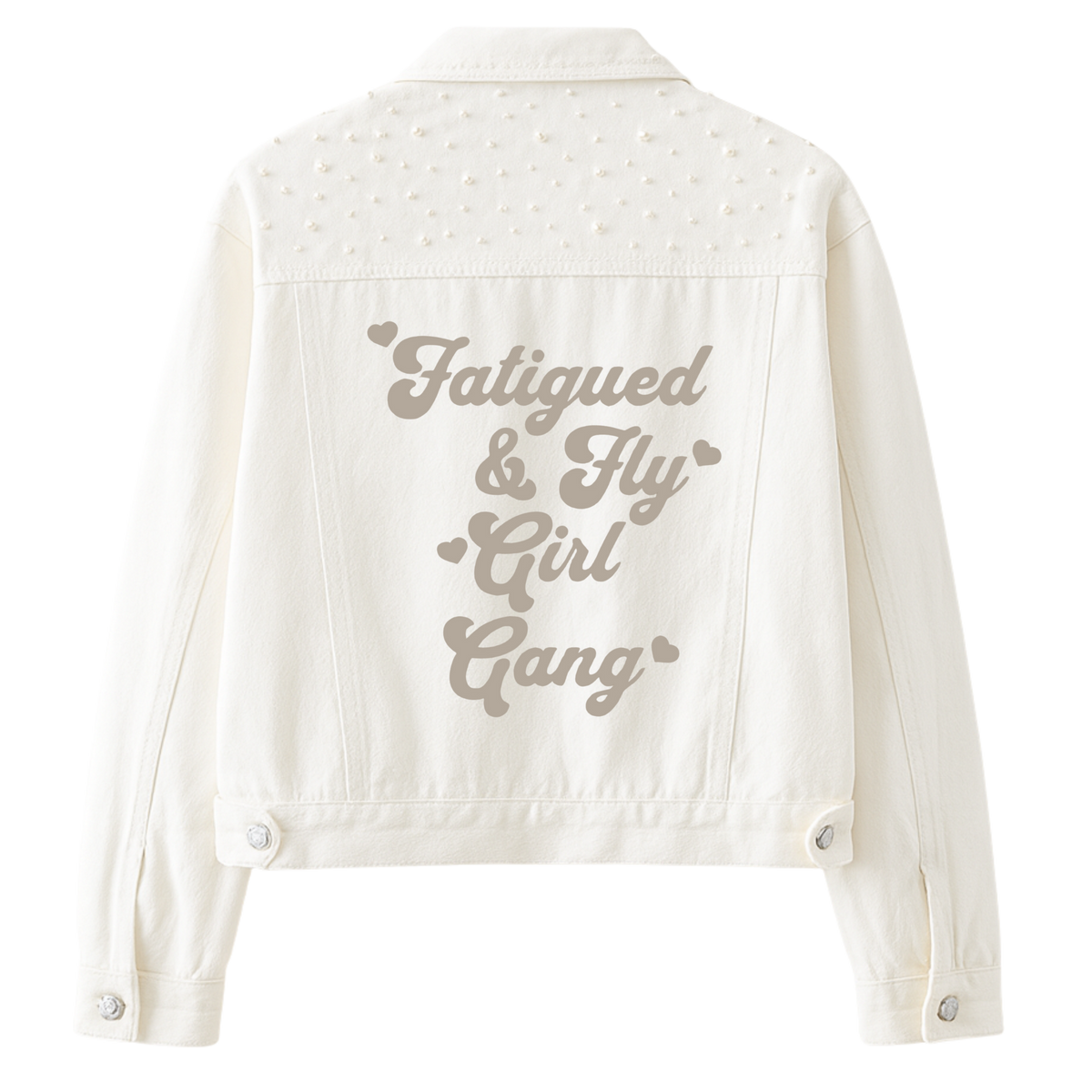 Fatigued & Fly Girl Gang Denim Jacket