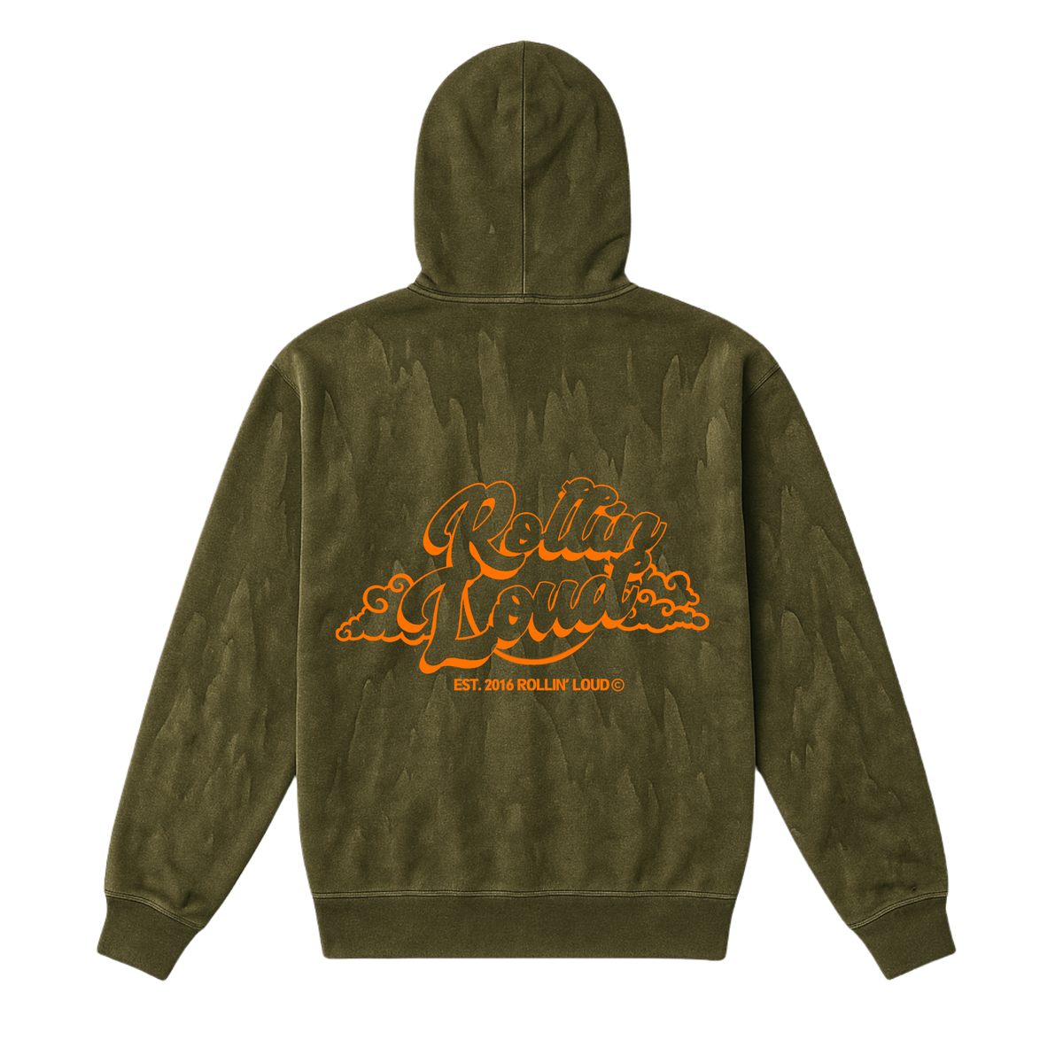 Rollin Loud - Drip Dye Zip Hoodie