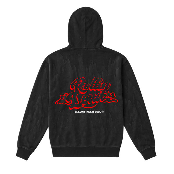 Rollin Loud - Drip Dye Zip Hoodie
