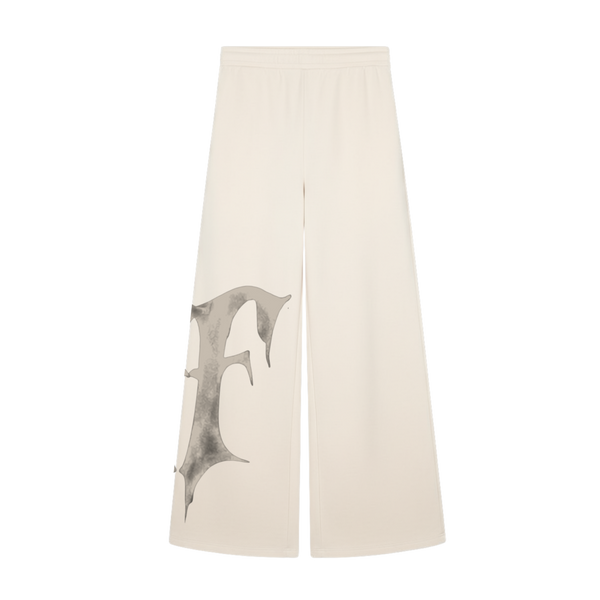 Finally Free Straight Leg Sweats - Creme