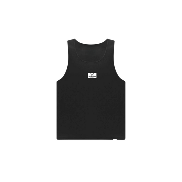 ISI Mens Ribbed Tank - Black
