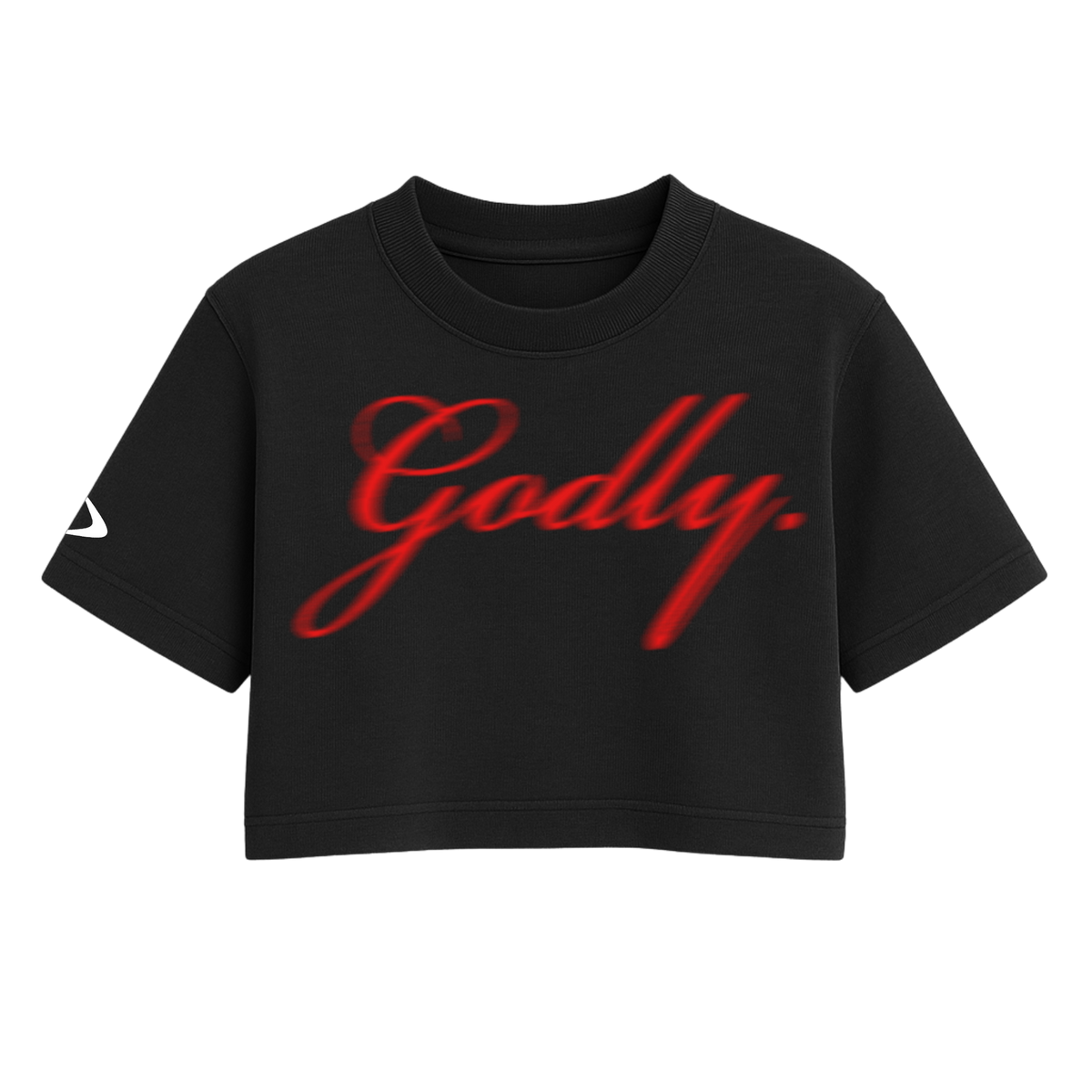 High LVL - Godly One Size Crop Tee