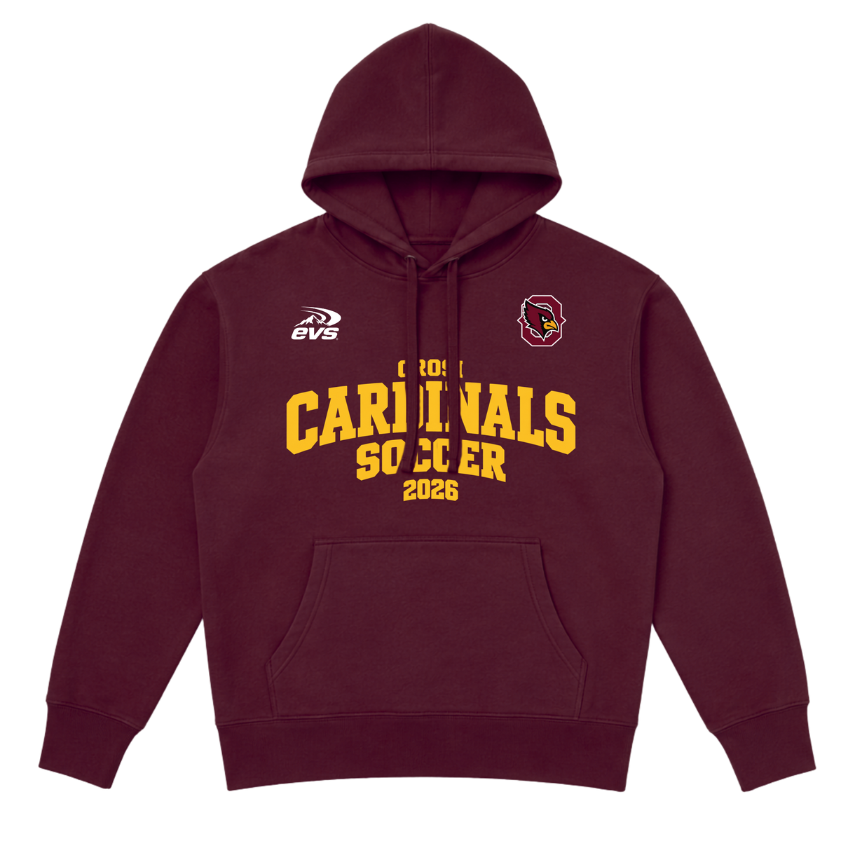 Orosi Cardinals Soccer 2026 Hoodie