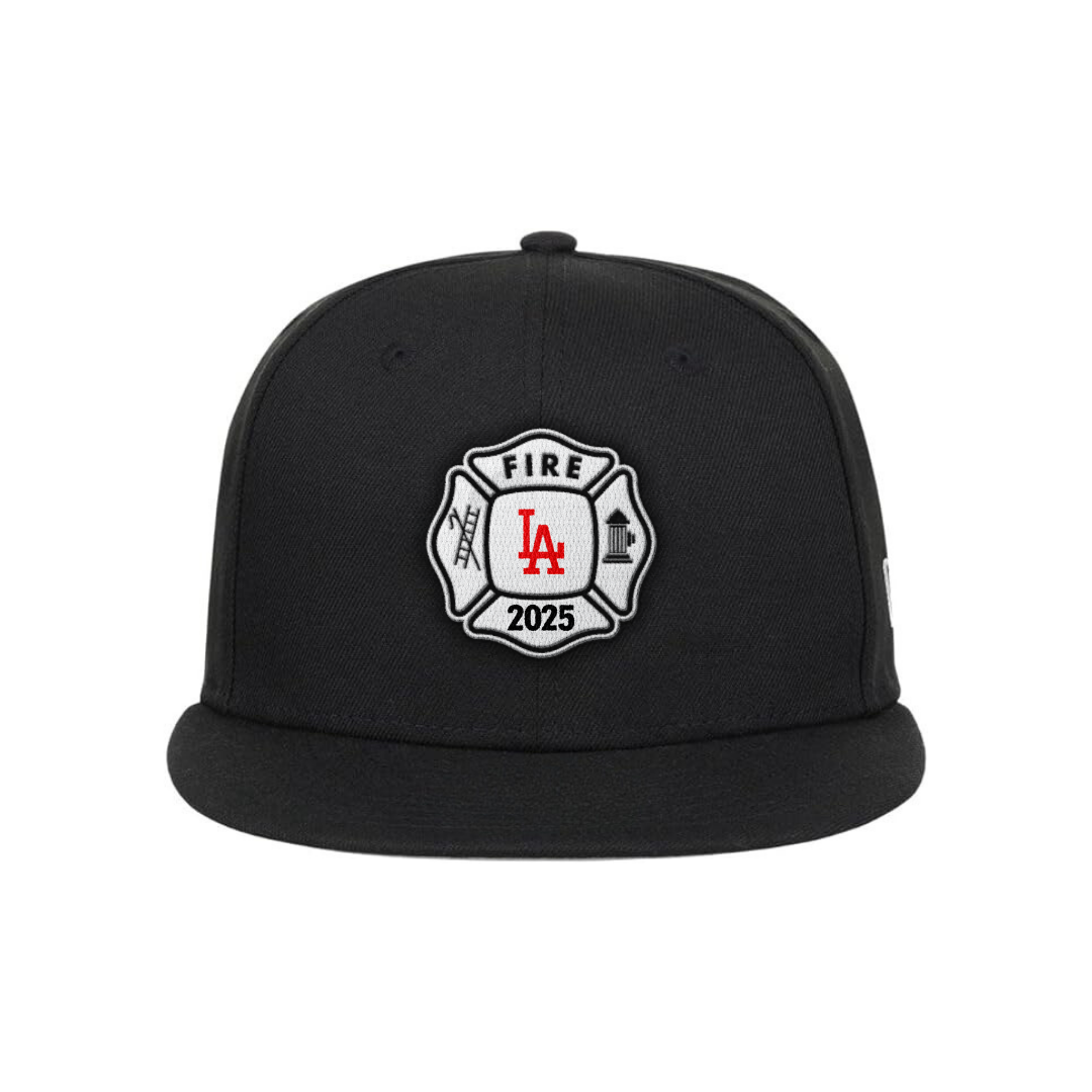 LA FIRE DEPT 59FIFTY Cap - Black