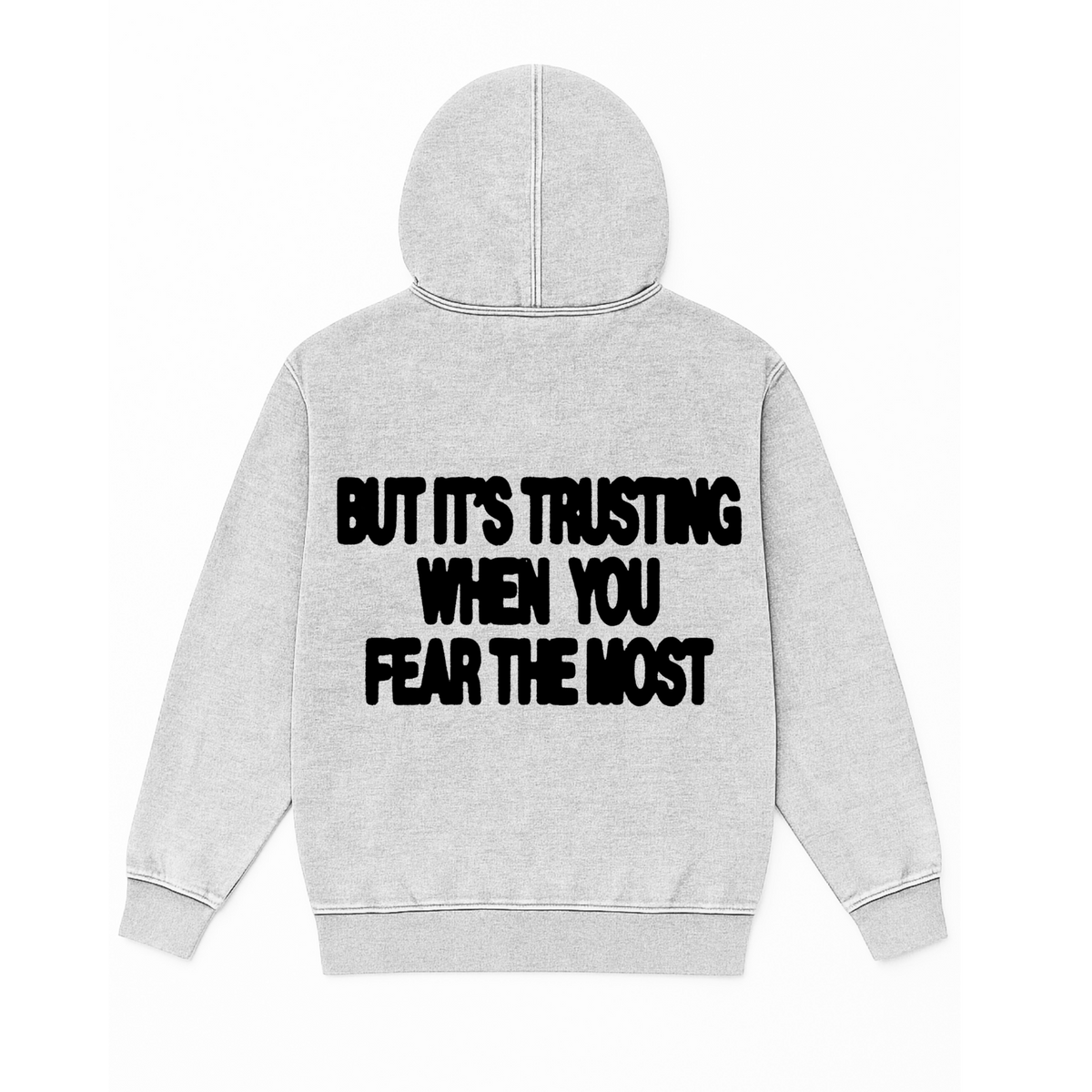 Trust>Fear Mineral Wash Hoodie