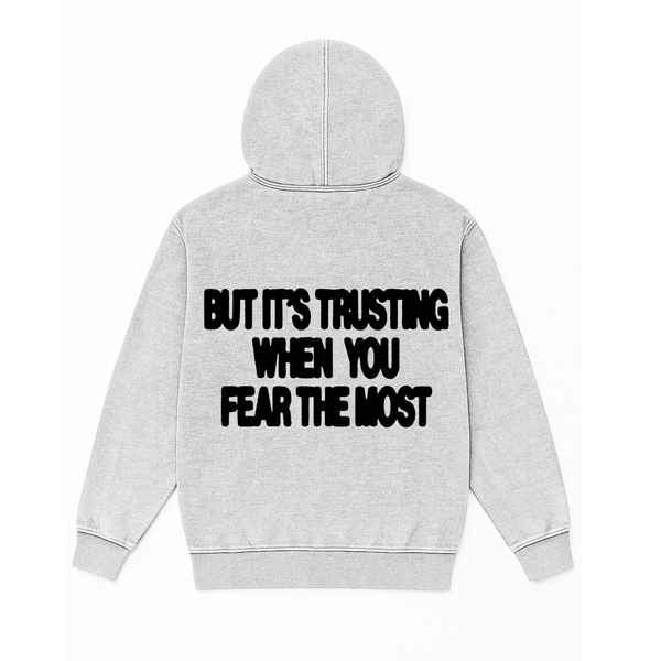 Trust>Fear Mineral Wash Hoodie