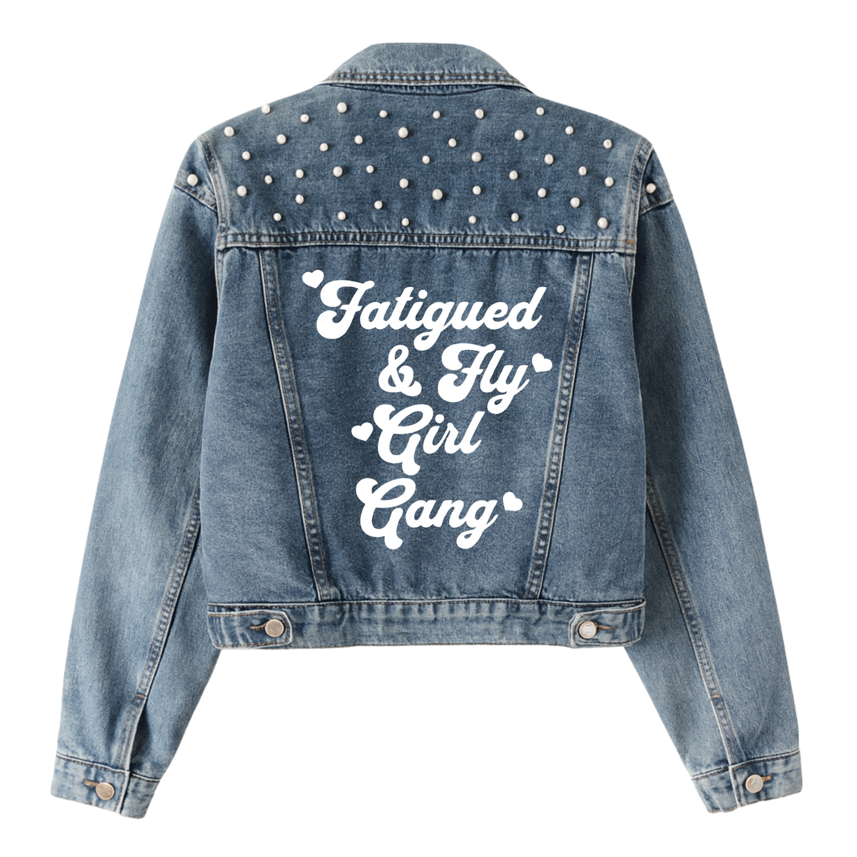 Fatigued & Fly Girl Gang Denim Jacket