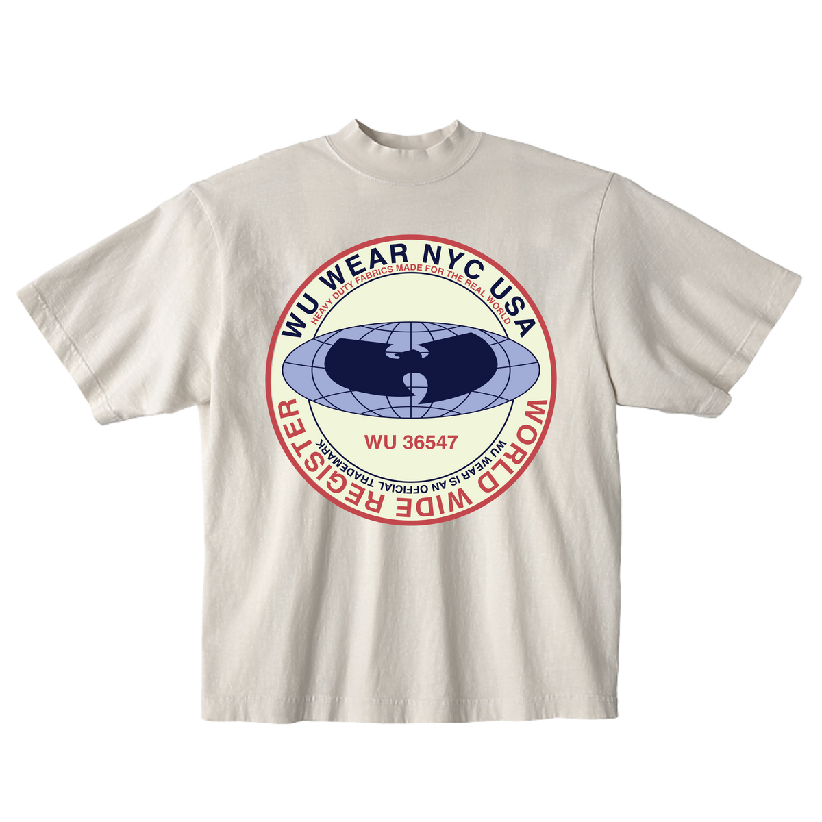 World Wide Register Boxy Tee