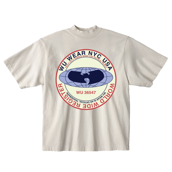 World Wide Register Boxy Tee
