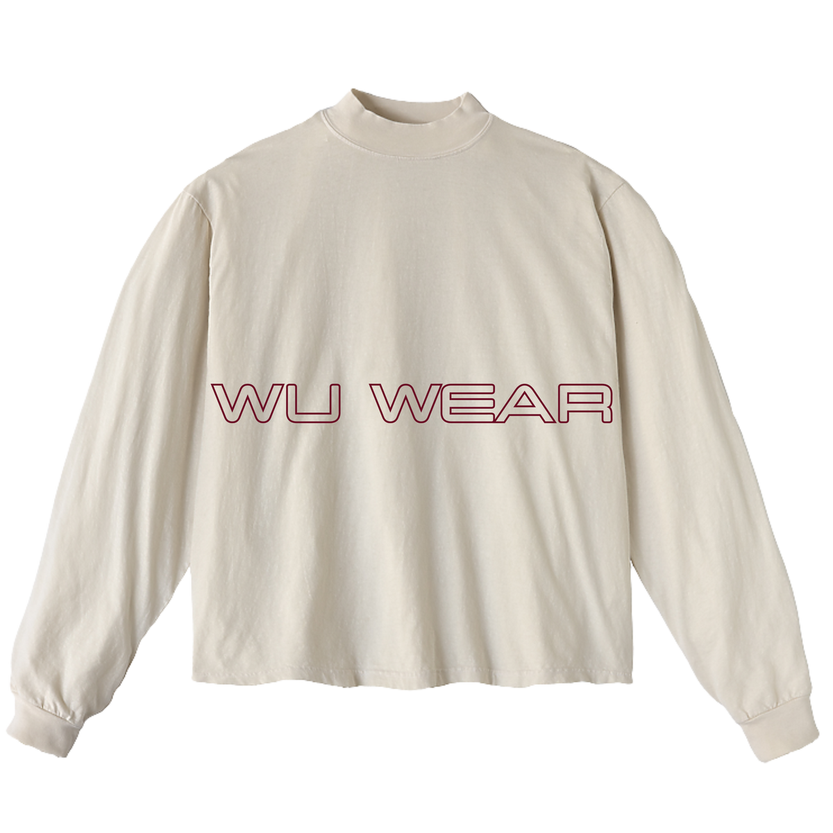 World Wide Register Mock Neck Long Sleeve