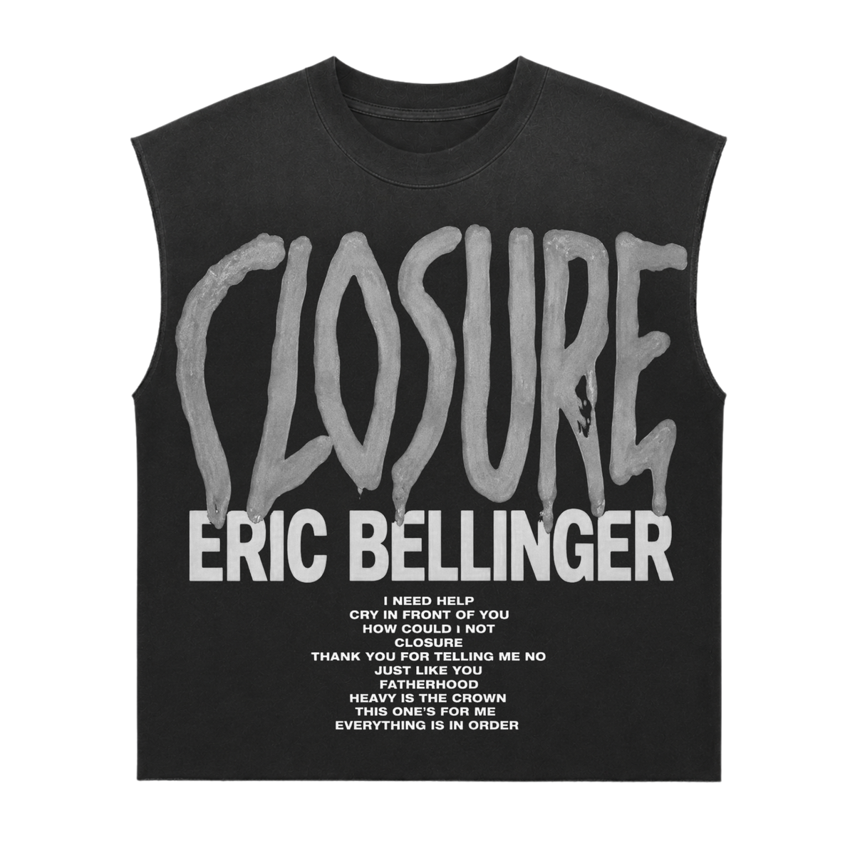 Closure Sleeveless Tee