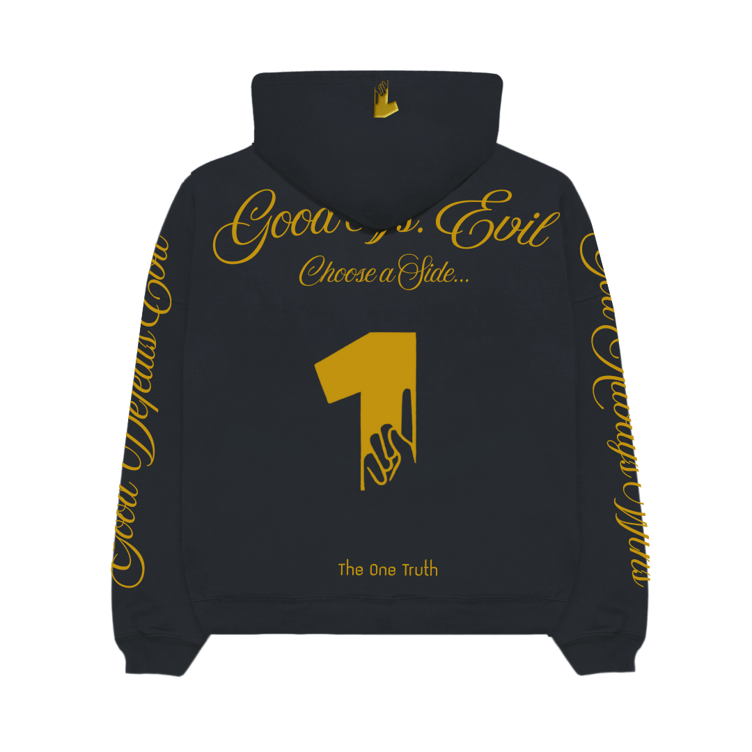 Good Vs Evil Ultra Luxury Hoodie