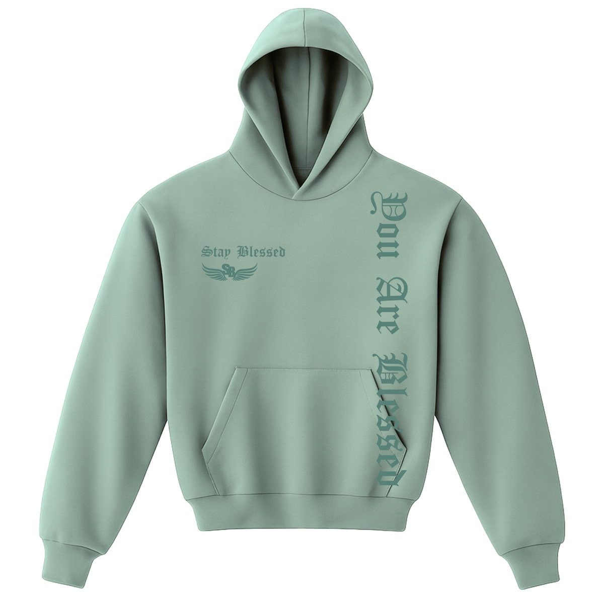 Stay Blessed - You Are Blessed Garment Dyed Hoodie