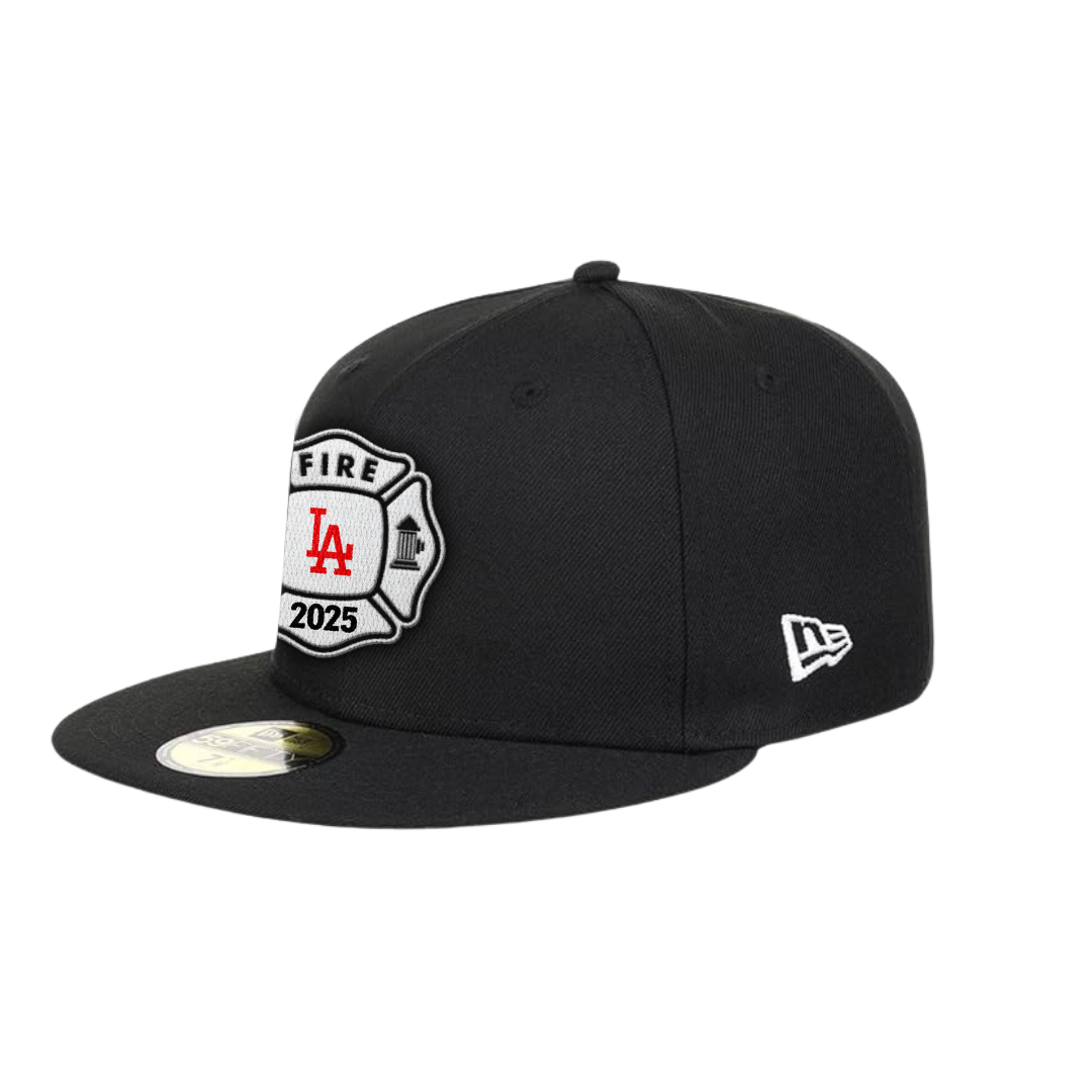 LA FIRE DEPT 59FIFTY Cap - Black