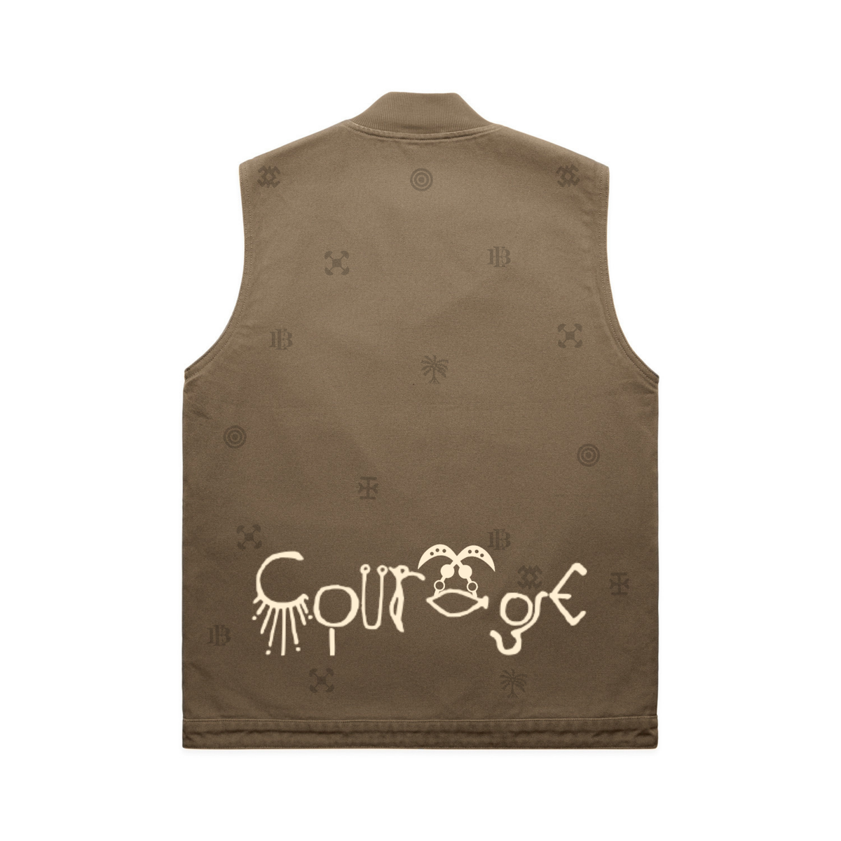 Sentinel Brown Canvas Vest