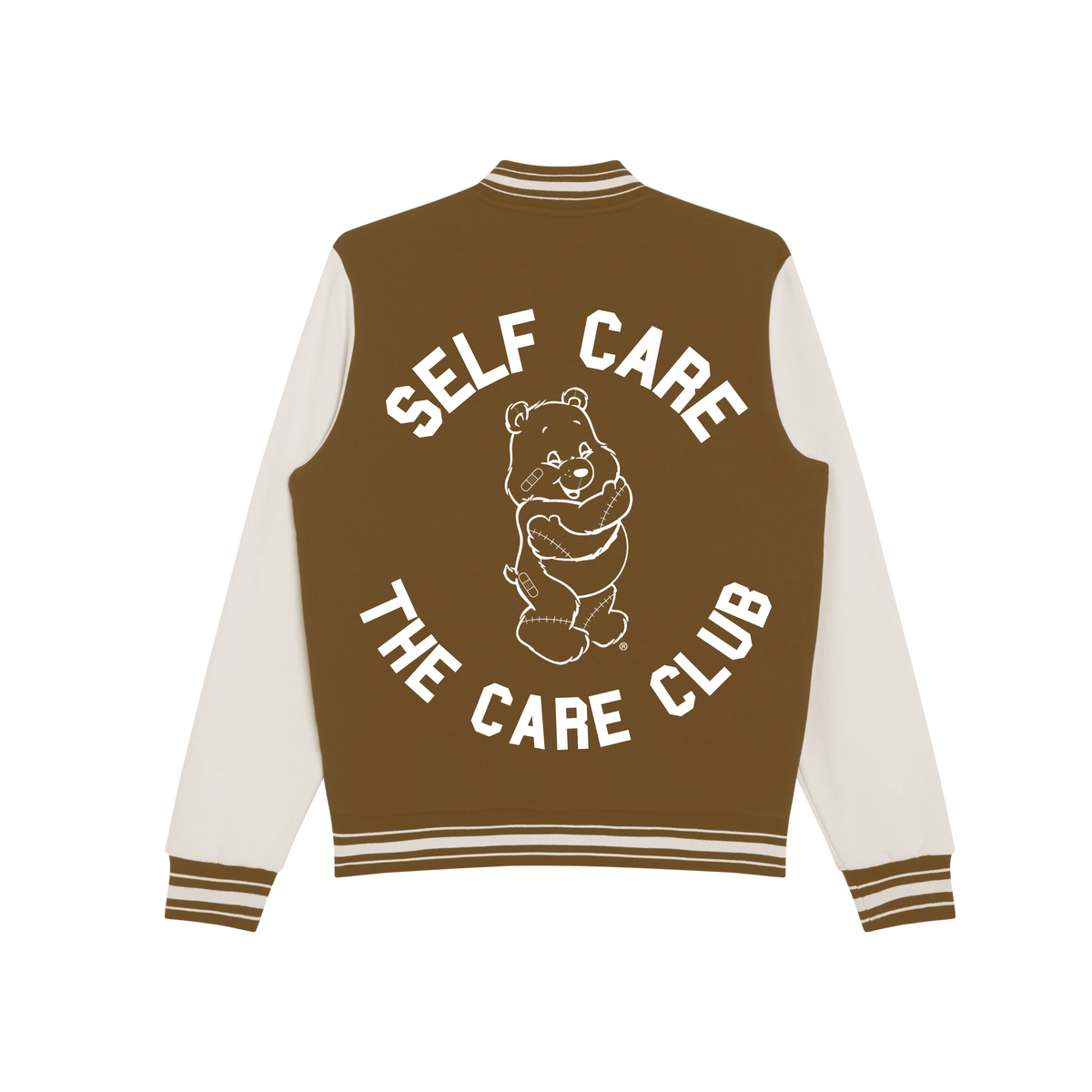 The Care Club Organic Cotton Varsity Jacket