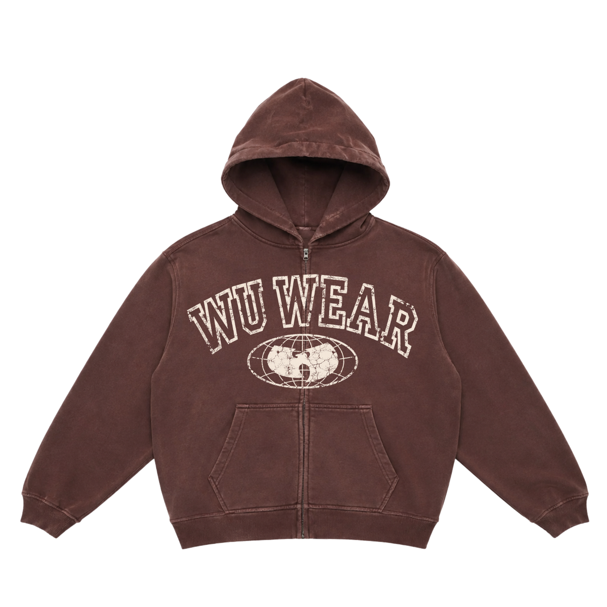 Globe Zip Hoodie