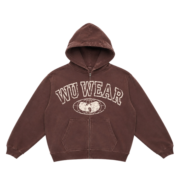 Globe Zip Hoodie