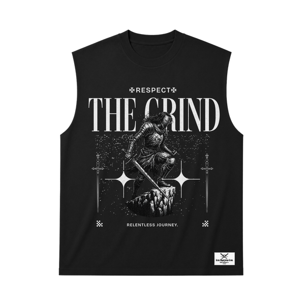 Respect The Grind Garment Dyed Sleeveless Tee