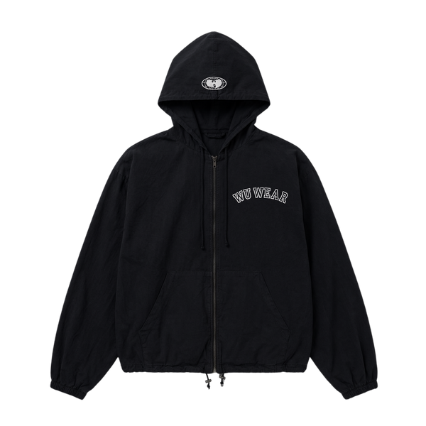 Arch Drawcord Zip Hoodie