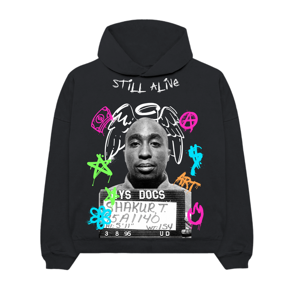 Still Alive - Tupac Ultra Luxury Heavy Hoodie