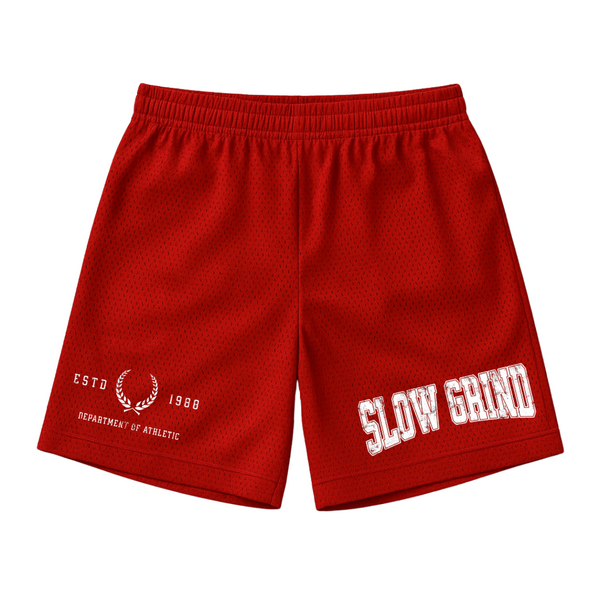 Slow Grind - Department Of Athletics - Mesh Shorts