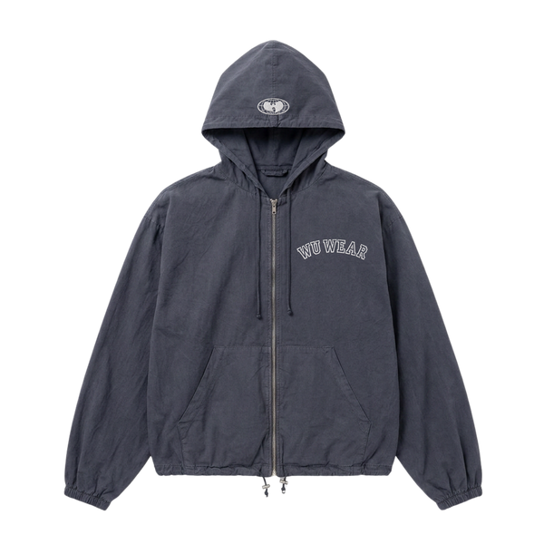 Arch Drawcord Zip Hoodie