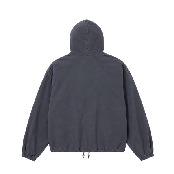Arch Drawcord Zip Hoodie
