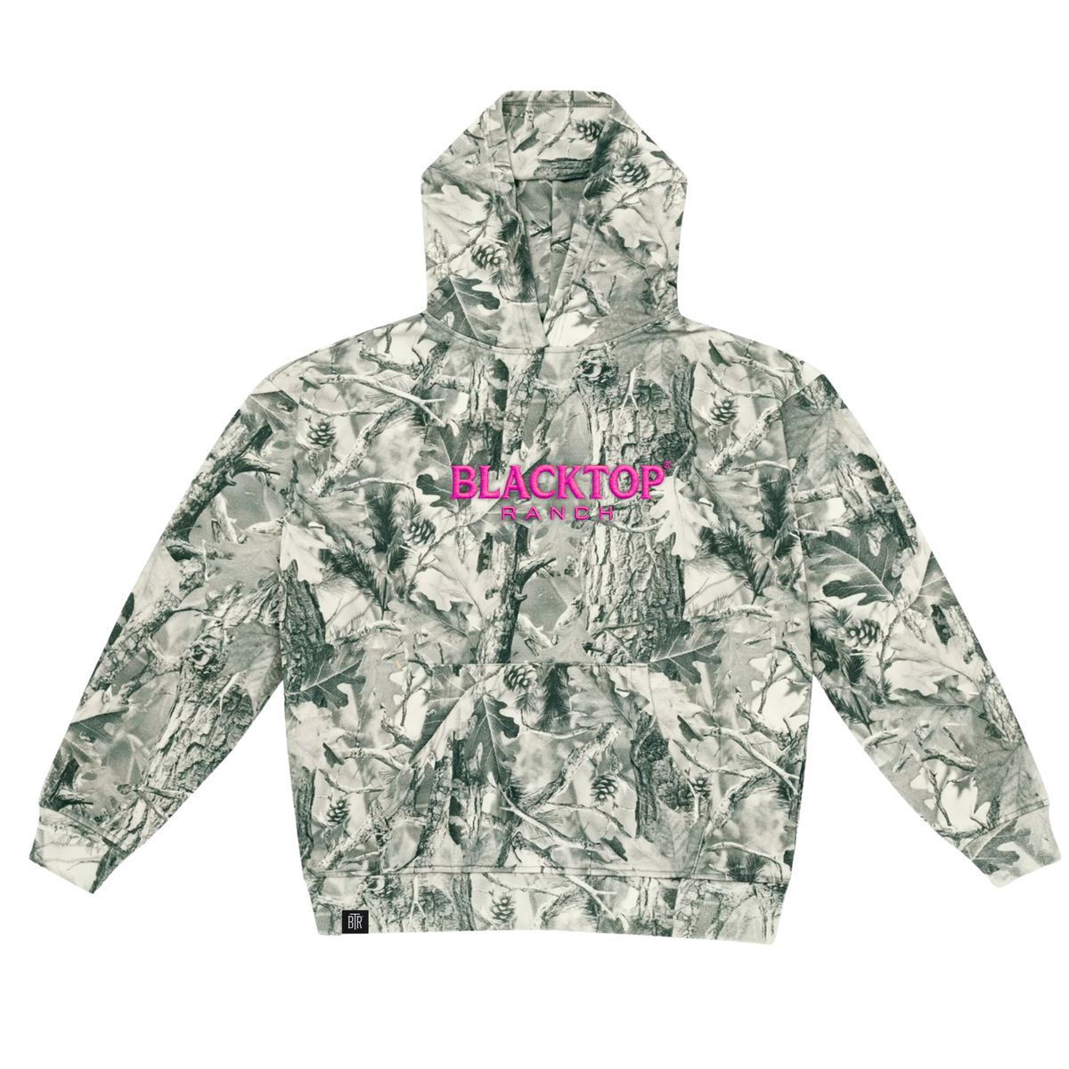 Black Top Camo Hoodie
