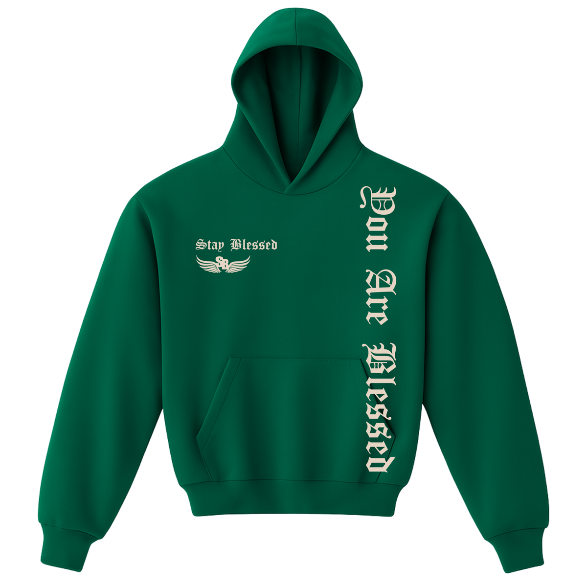 Stay Blessed - You Are Blessed Garment Dyed Hoodie