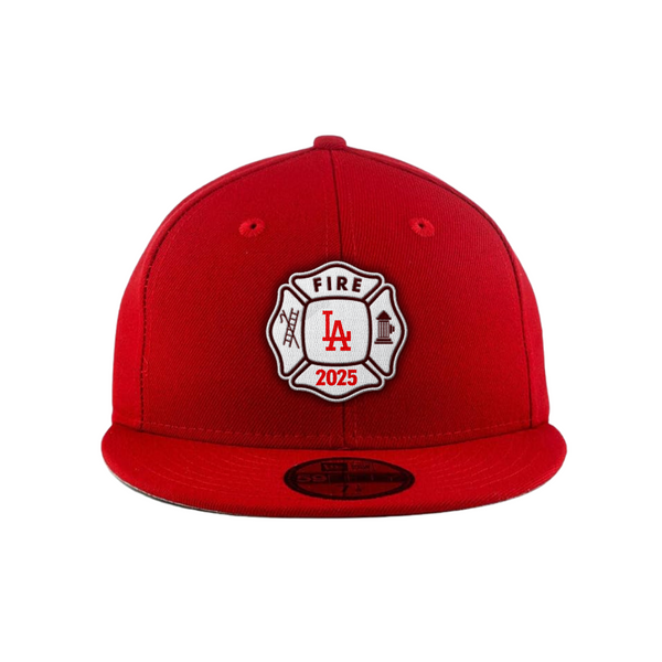 LA FIRE DEPT 59FIFTY Cap - Red