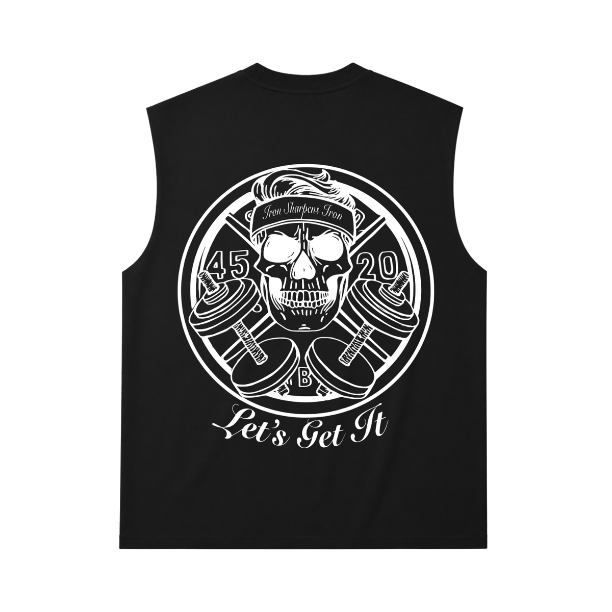 Let's Get It Garment Dyed Sleeveless Tee