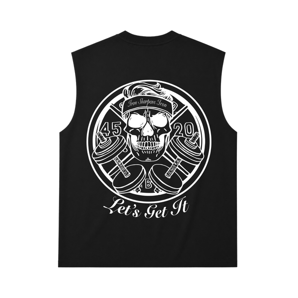 Let's Get It Garment Dyed Sleeveless Tee