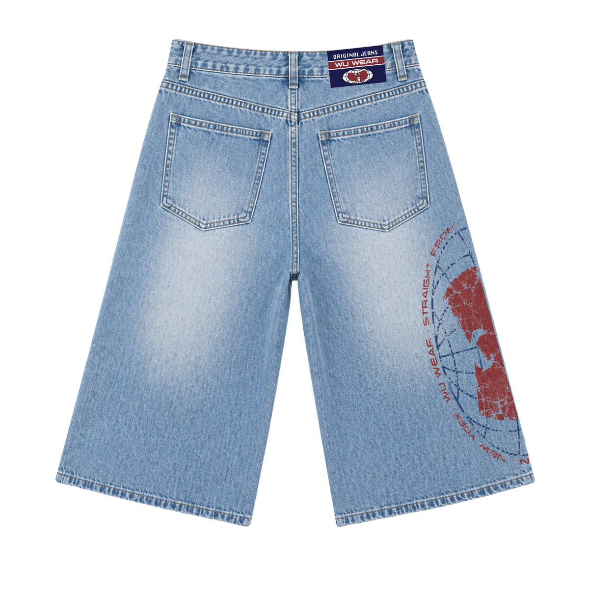 Arch Globe Denim Jort