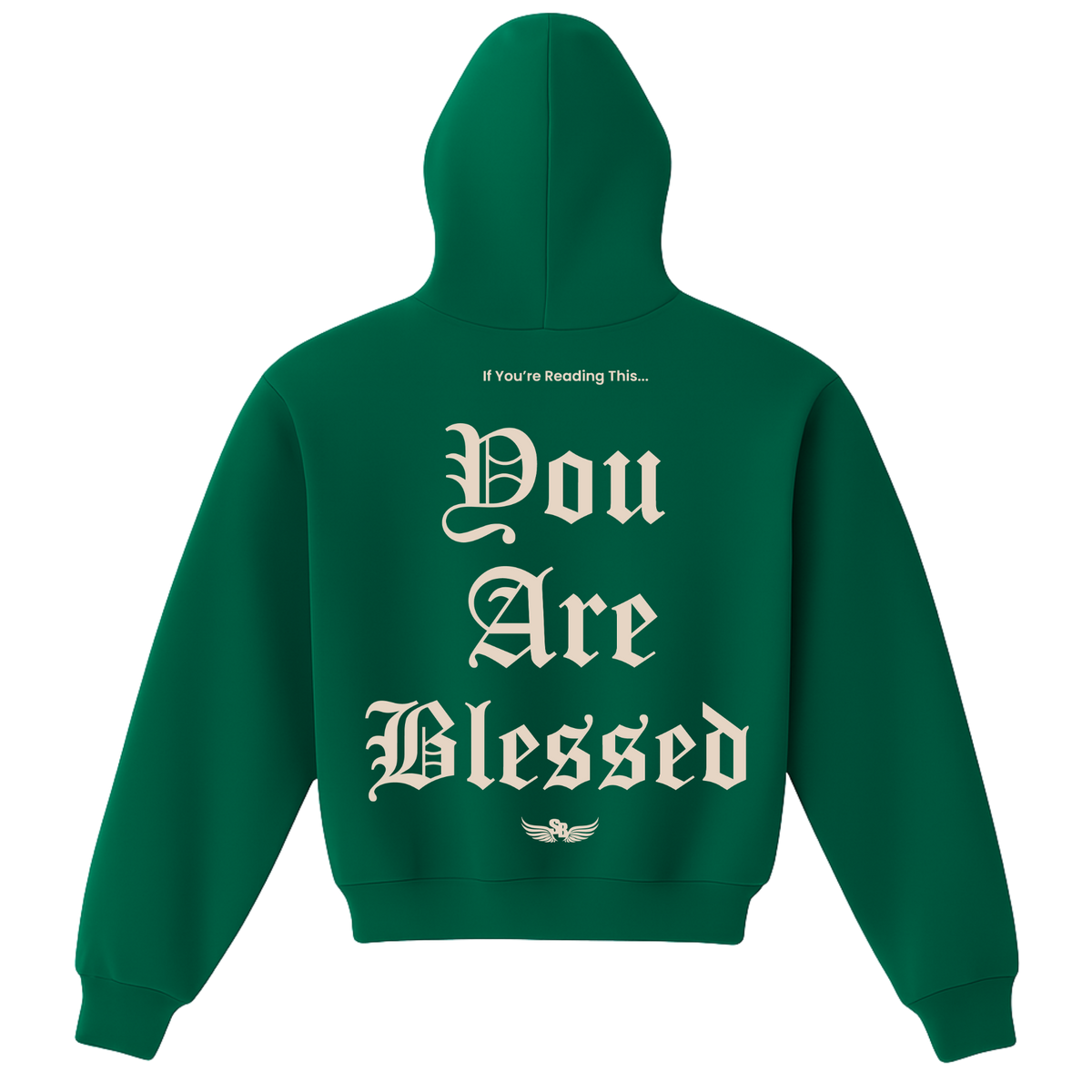 Stay Blessed - You Are Blessed Garment Dyed Hoodie