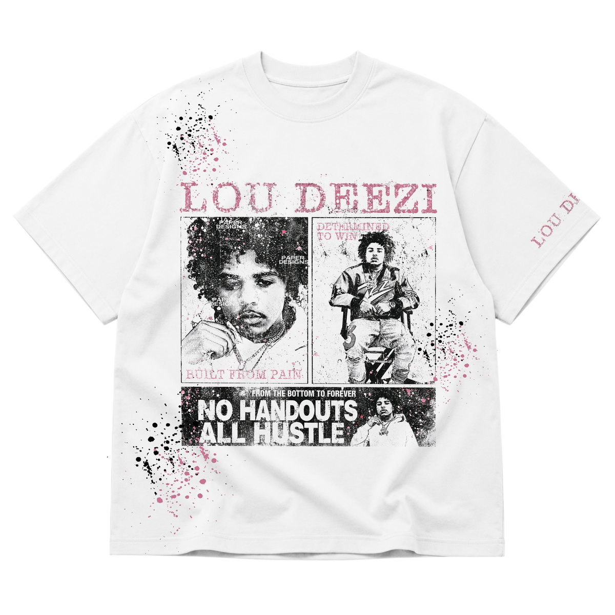Lou Deezi Pink 9 Tee