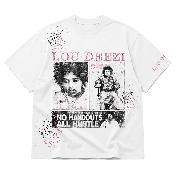 Lou Deezi Pink 9 Tee