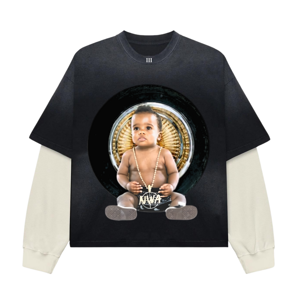 Vintage Old School Thermal Tee