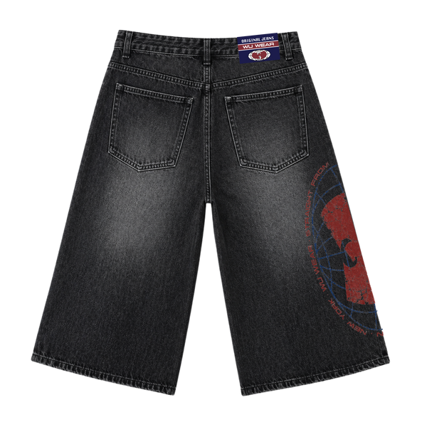 Arch Globe Denim Jort