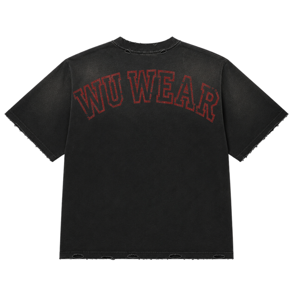 Distressed Globe Tee
