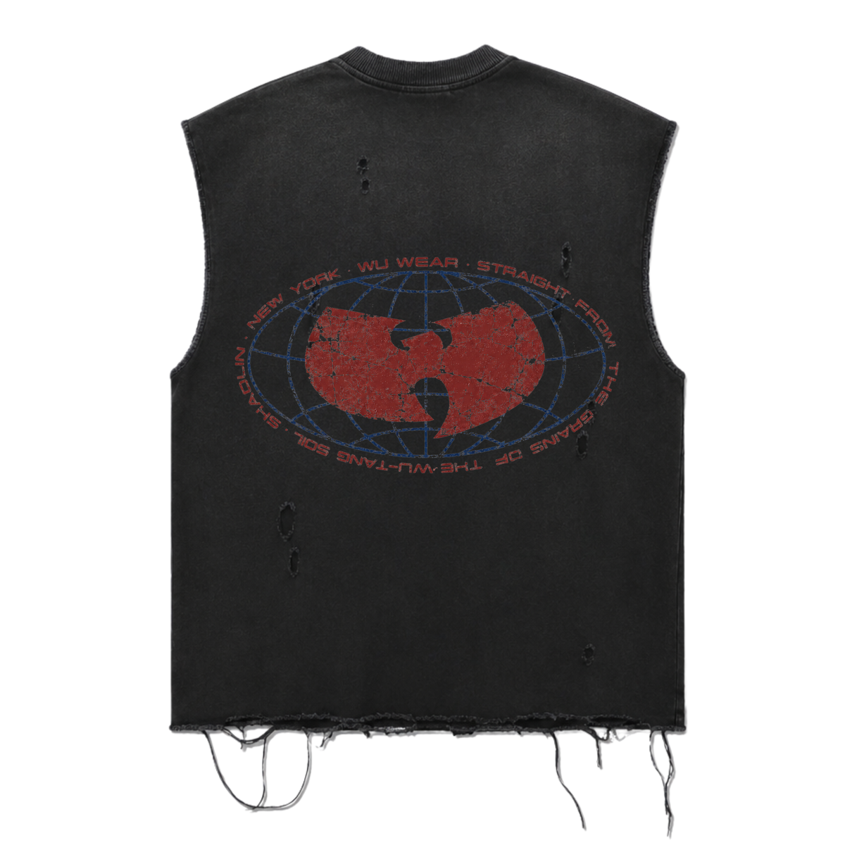 Distressed Globe Tank