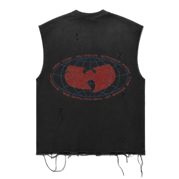 Distressed Globe Tank