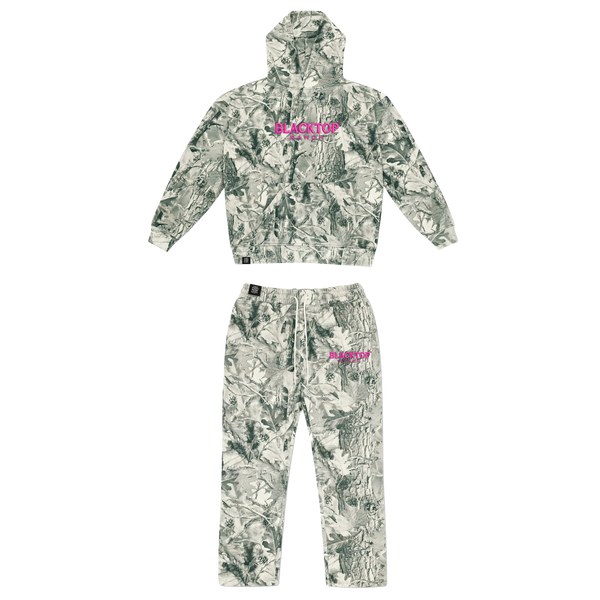 Blacktop Camo Hoodie Set