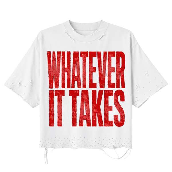 WIT Distressed Tee