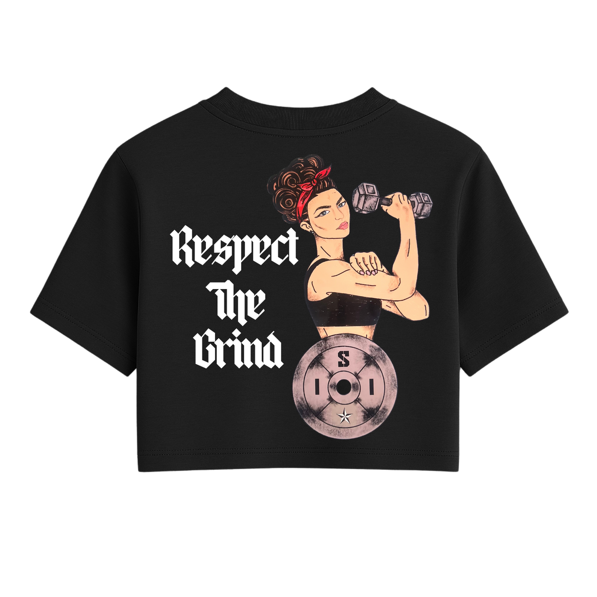 Respect The Grind Crop Tee