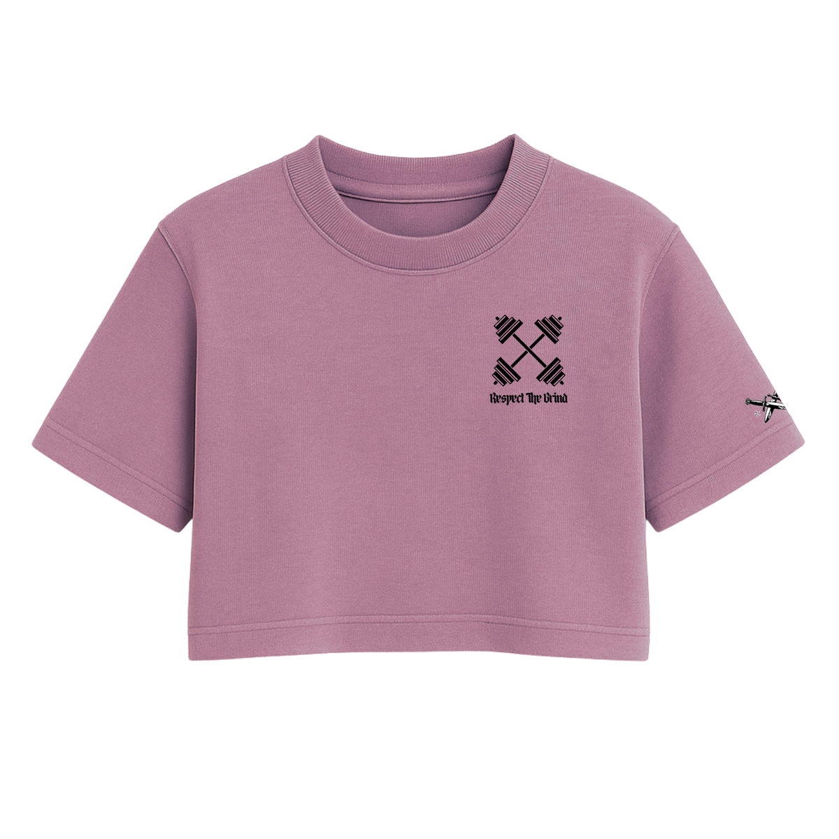Respect The Grind Crop Tee