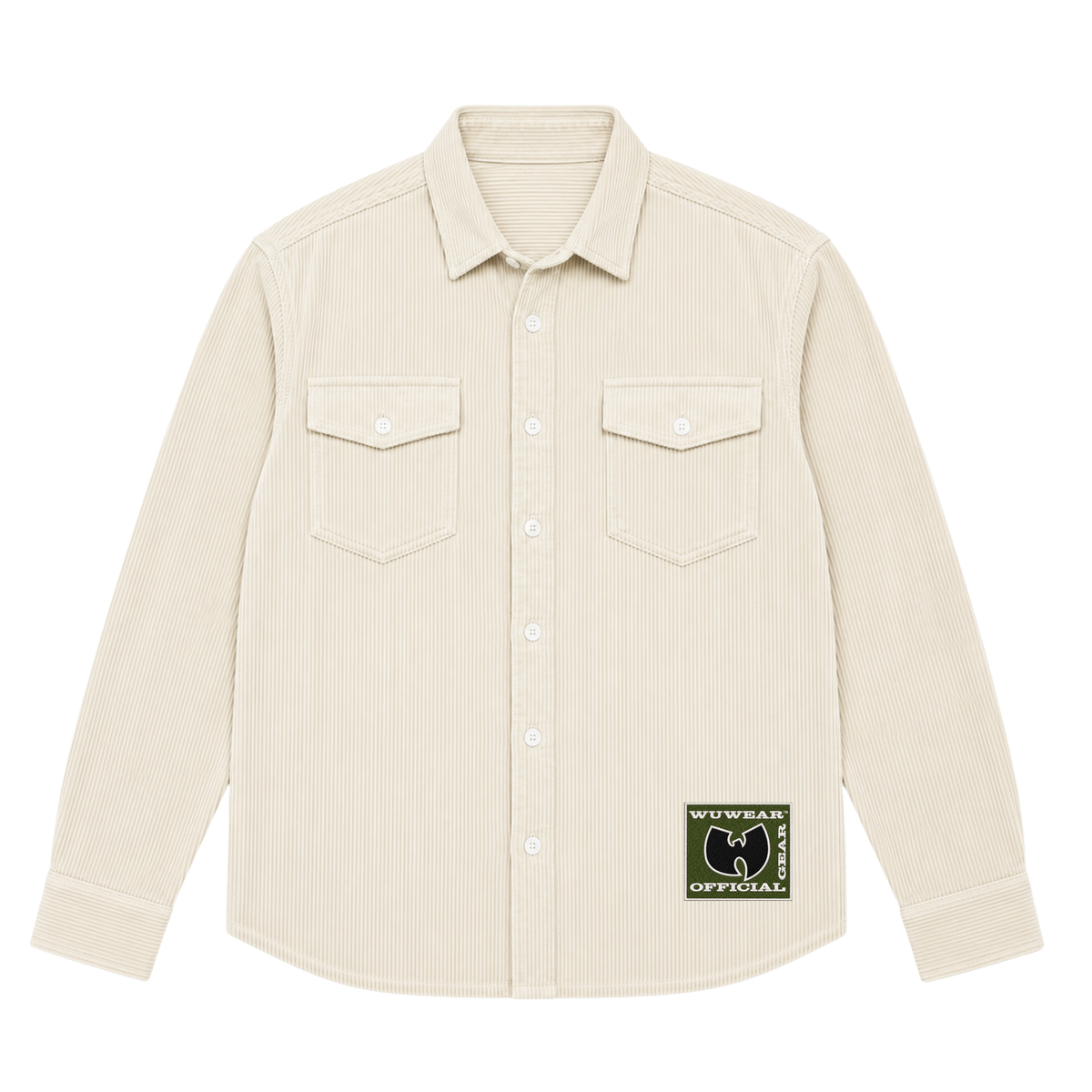Official Patch Corduroy Overshirt