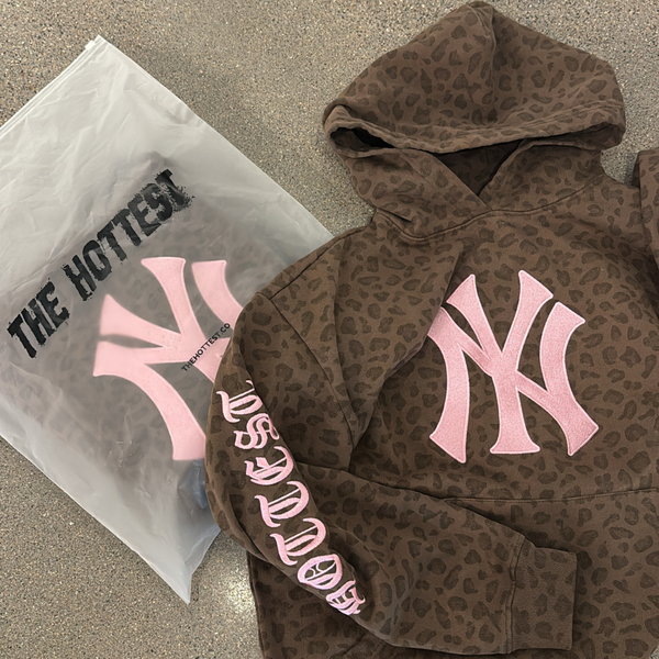 NYC Pink Cub Hoodie