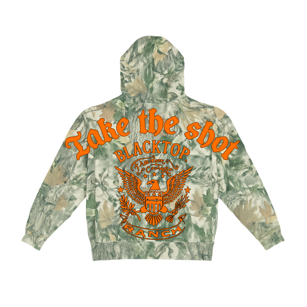 Take The Shot Forest Camo Hoodie